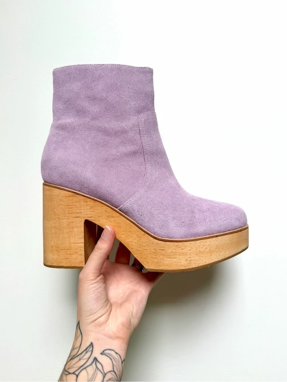 Charlotte Stone Paz Boot Lilac